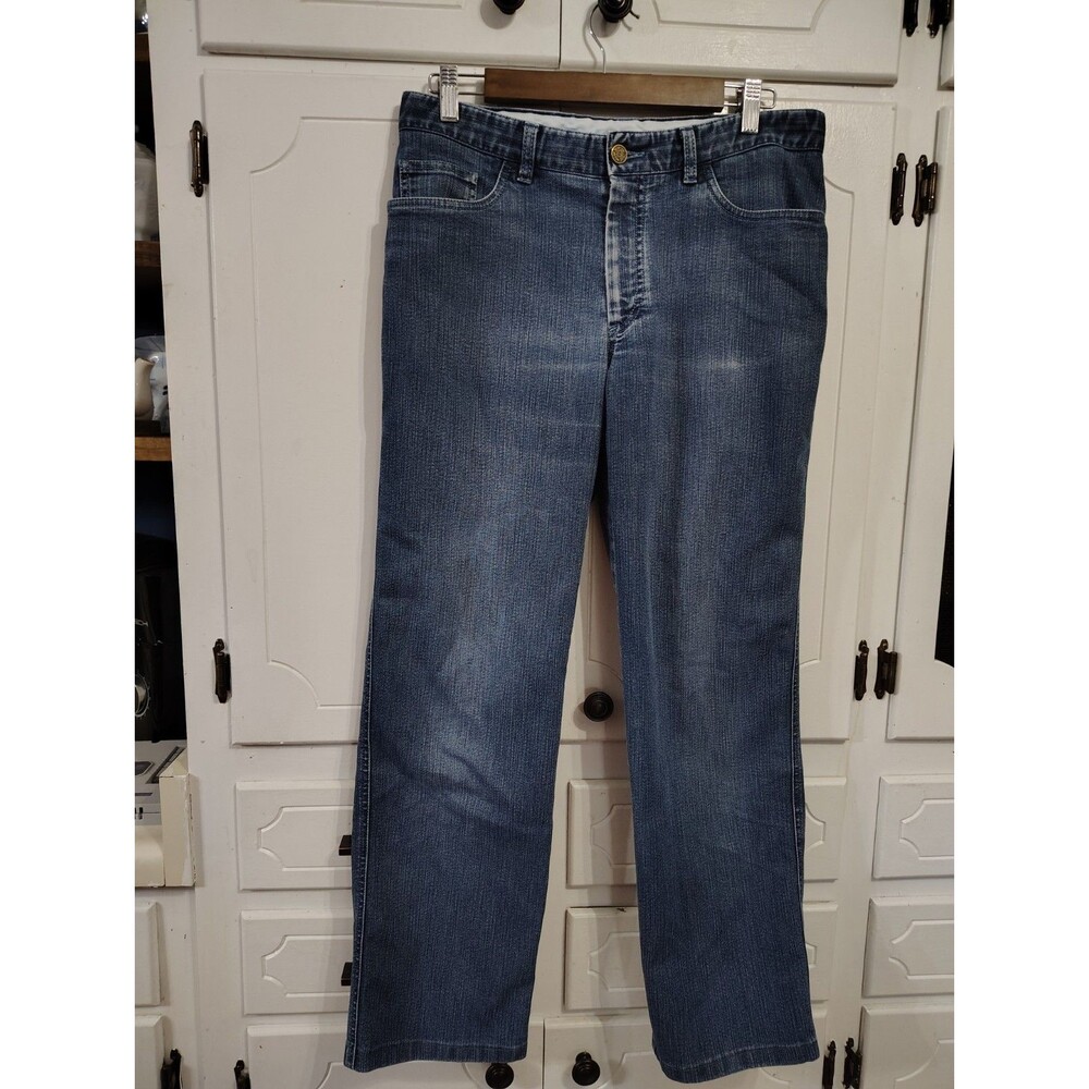 Brioni Marmolada Jeans Men Size 32x29 Blue Straight  Low-Rise 5 Pockets